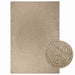 Teppe ZIZUR beige 200x290cm jute-utseende innendørs og utendørs