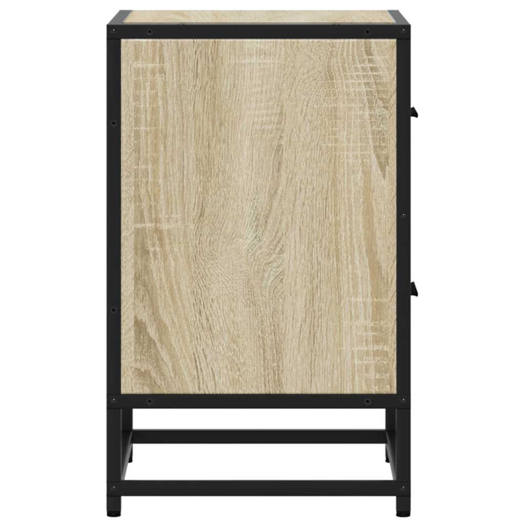 Nattbord sonoma eik 40x31x50 cm konstruert tre