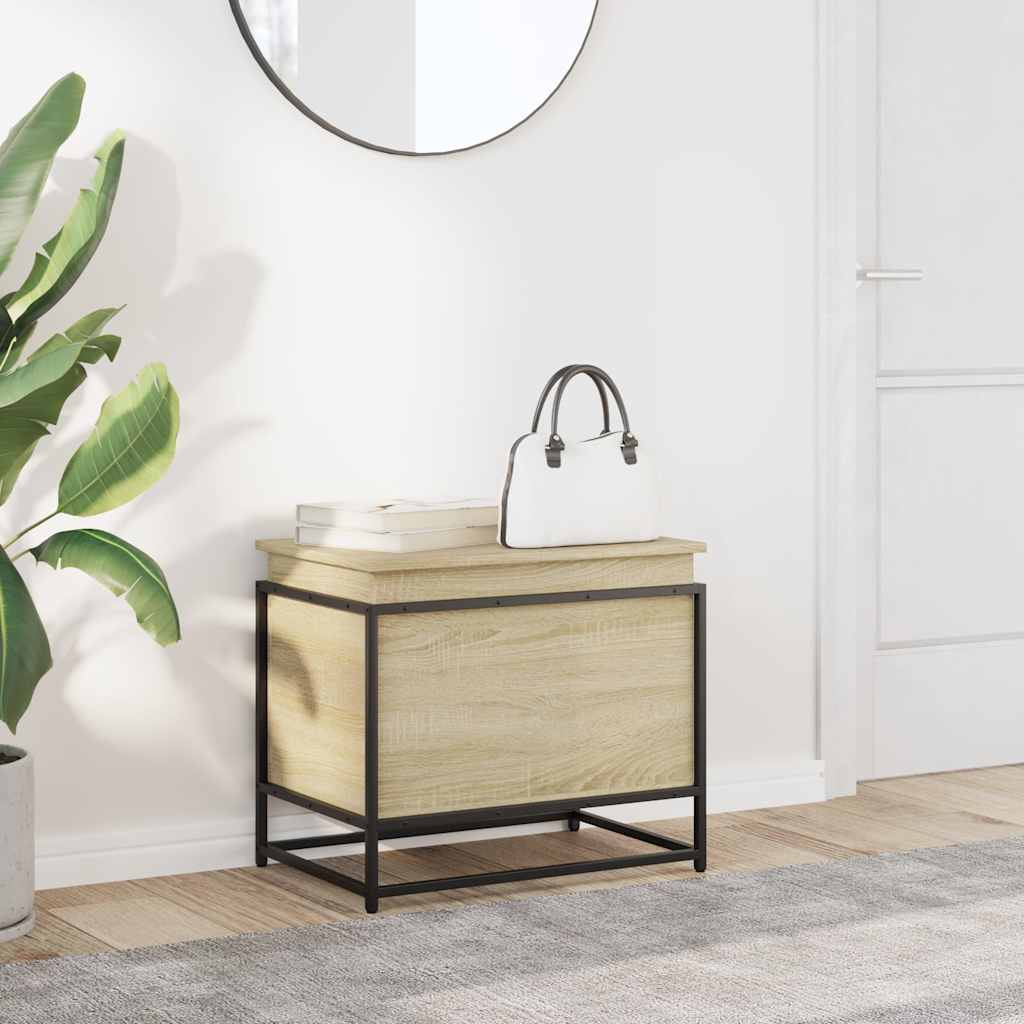 Oppbevaringsboks sonoma eik 60x40x51,5 cm konstruert tre