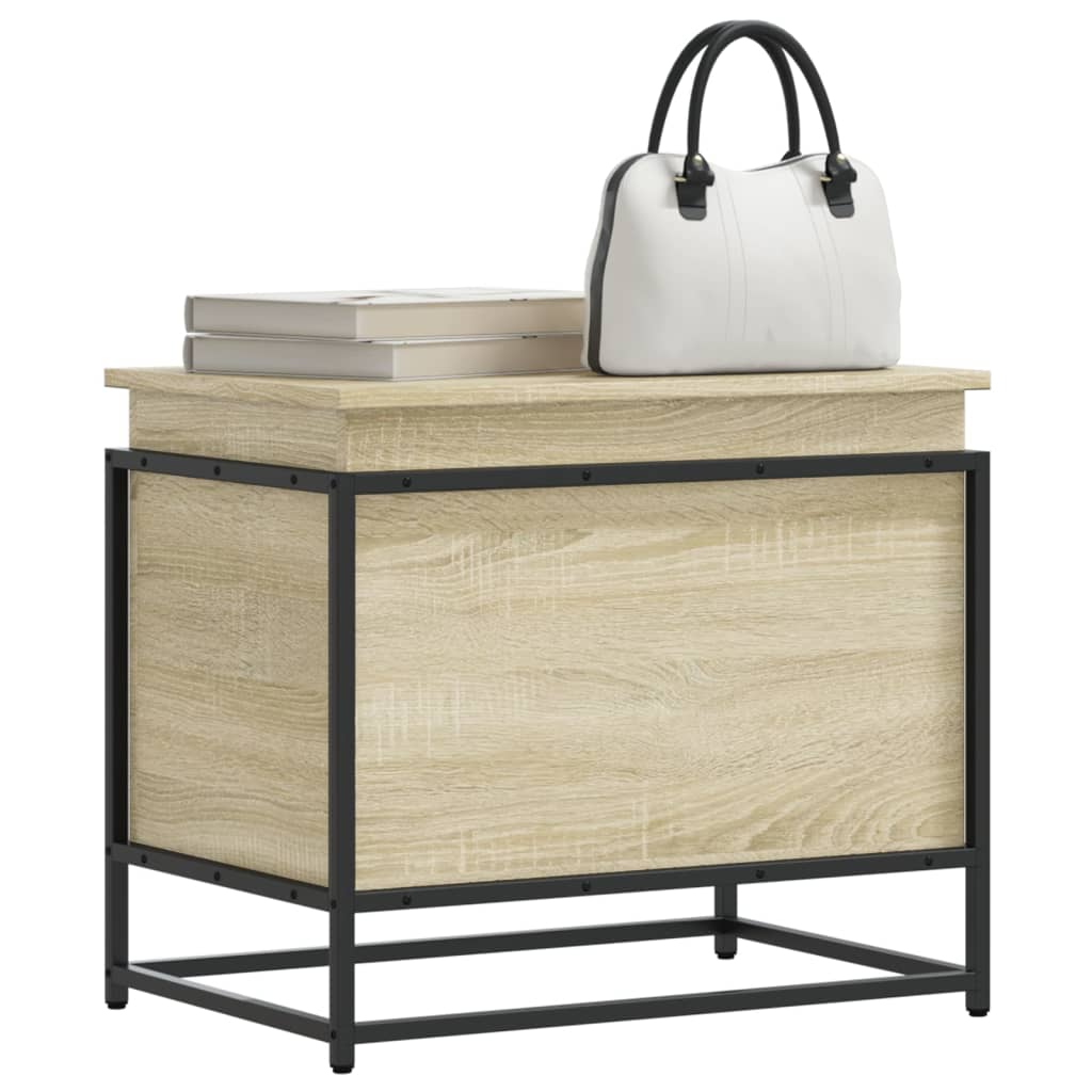 Oppbevaringsboks sonoma eik 60x40x51,5 cm konstruert tre