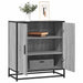 Skjenk grå sonoma 68x35x76 cm konstruert tre og metall