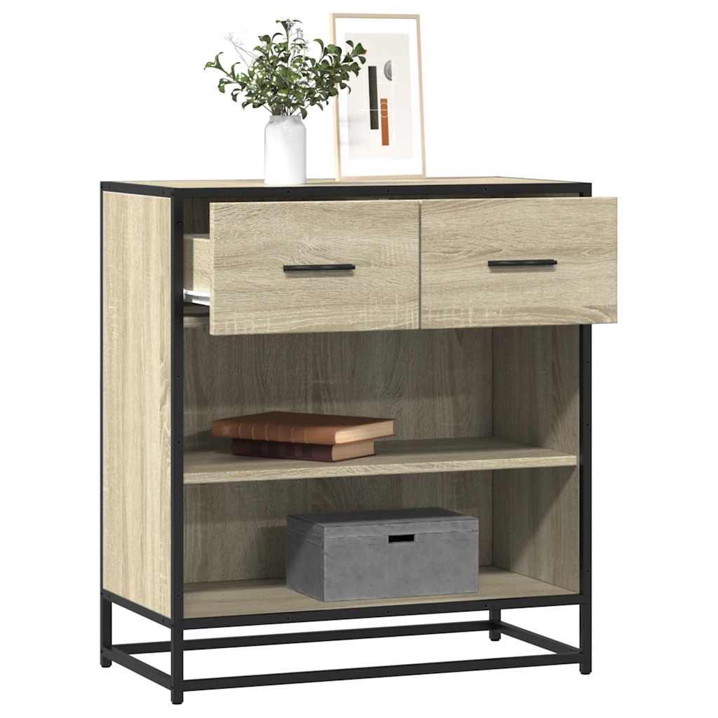 Skjenk sonoma eik 68x35x76 cm konstruert tre