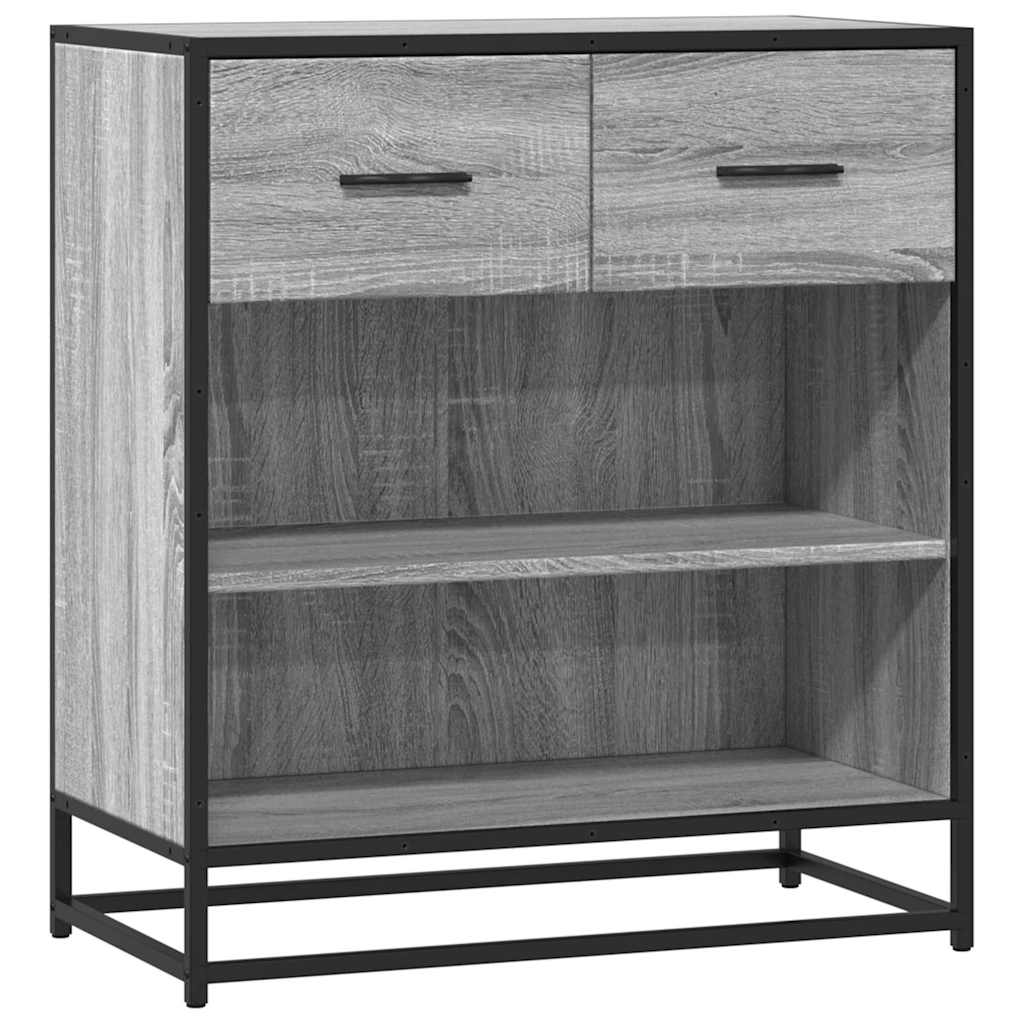 Skjenk grå sonoma 68x35x76 cm konstruert tre