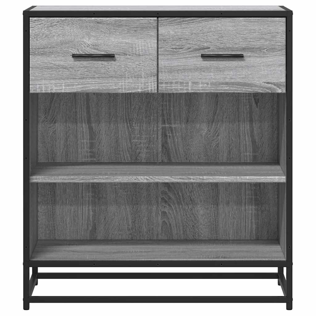 Skjenk grå sonoma 68x35x76 cm konstruert tre