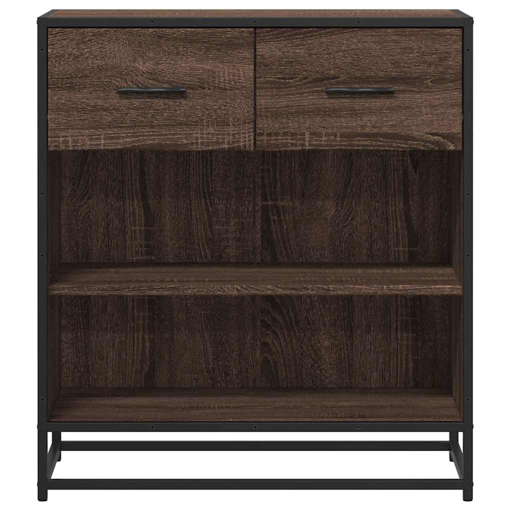 Skjenk brun eik 68x35x76 cm konstruert tre