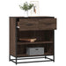 Skjenk brun eik 68x35x76 cm konstruert tre