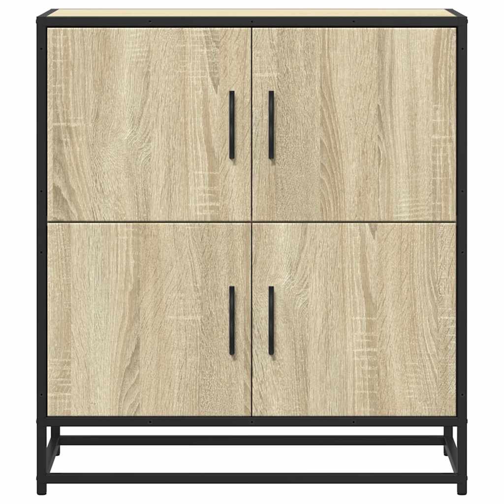 Skjenk sonoma eik 68x35x76 cm konstruert tre