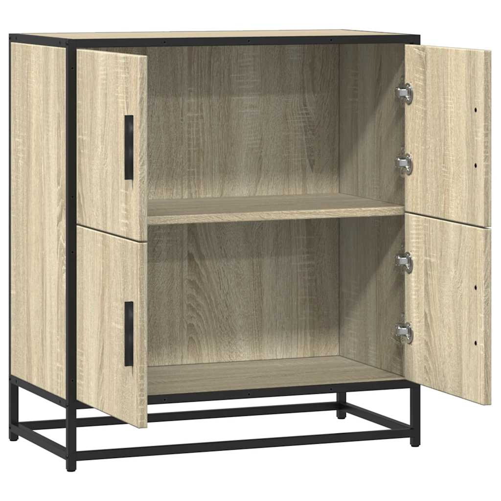 Skjenk sonoma eik 68x35x76 cm konstruert tre