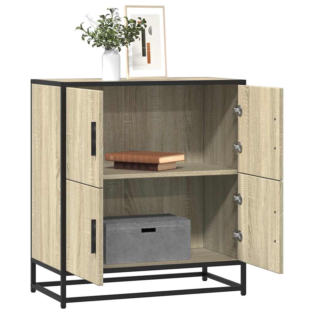 Skjenk sonoma eik 68x35x76 cm konstruert tre