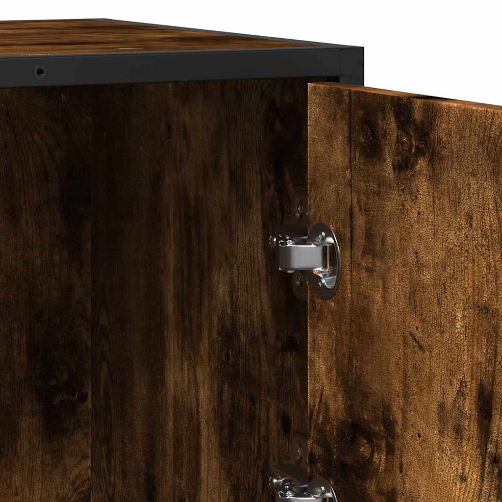 Skjenk røkt eik 68x35x76 cm konstruert tre