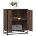 Skjenk brun eik 68x35x76 cm konstruert tre