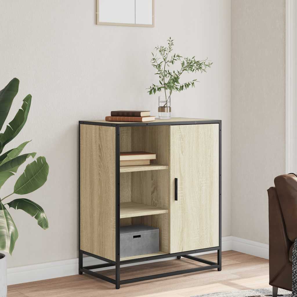 Skjenk sonoma eik 62x35x76 cm konstruert tre