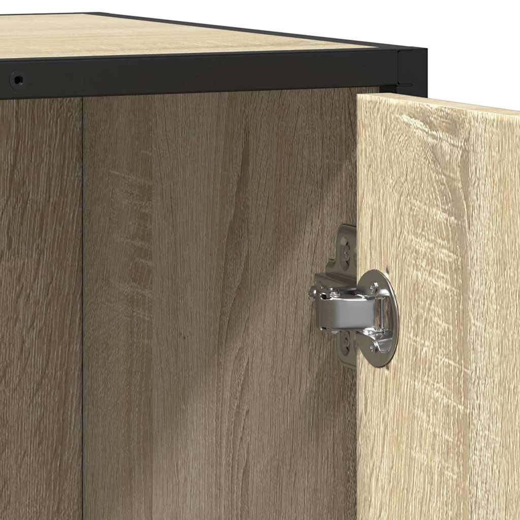Skjenk sonoma eik 62x35x76 cm konstruert tre