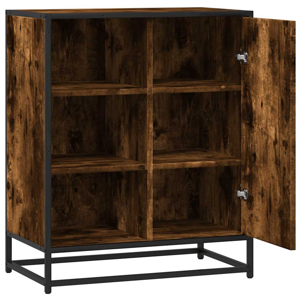 Skjenk røkt eik 62x35x76 cm konstruert tre