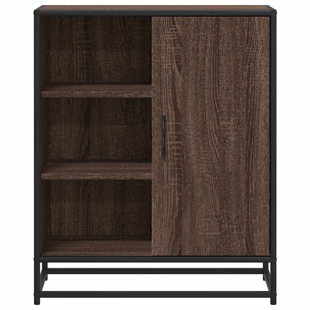 Skjenk brun eik 62x35x76 cm konstruert tre