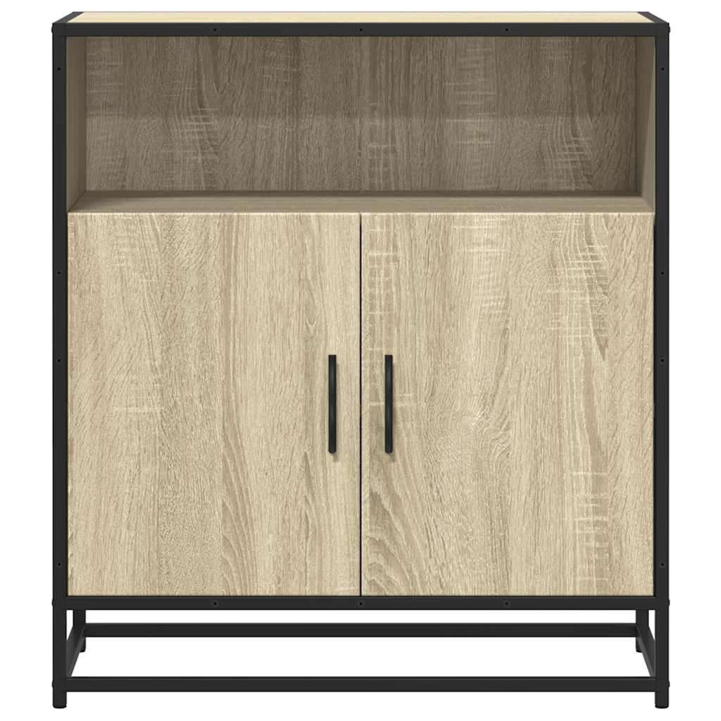 Skjenk sonoma eik 68x35x76 cm konstruert tre