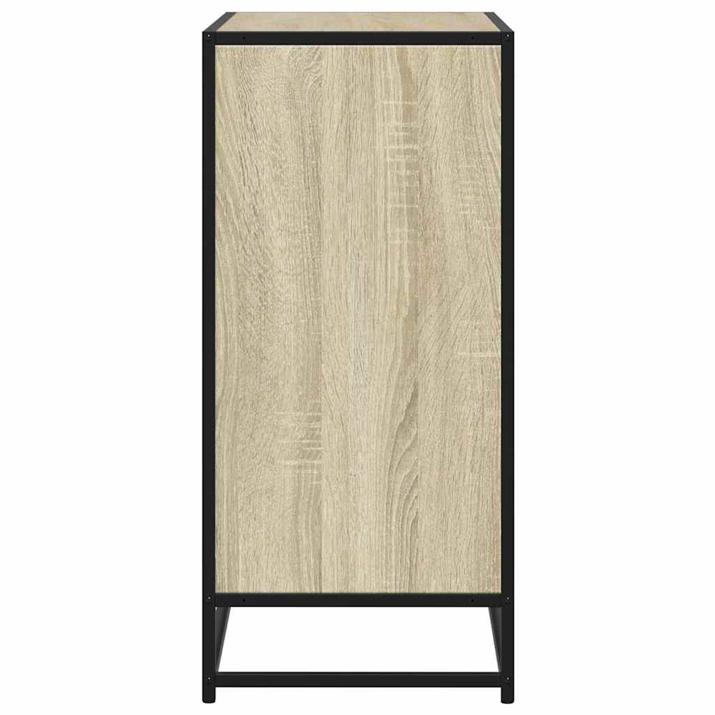 Skjenk sonoma eik 68x35x76 cm konstruert tre