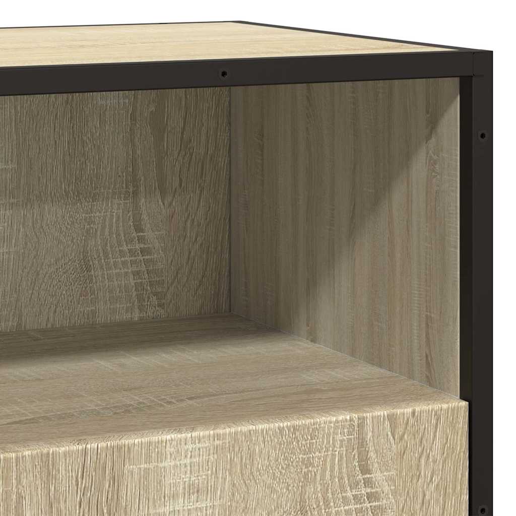 Skjenk sonoma eik 68x35x76 cm konstruert tre