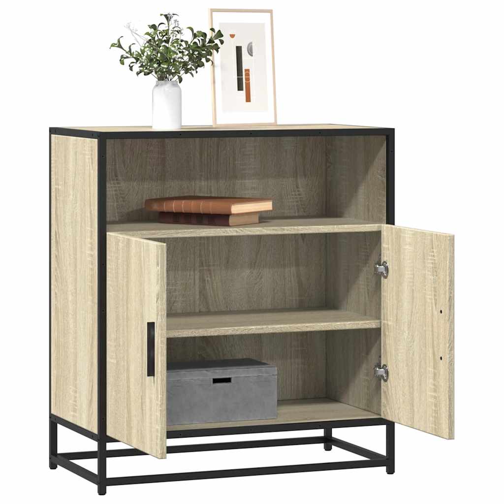 Skjenk sonoma eik 68x35x76 cm konstruert tre