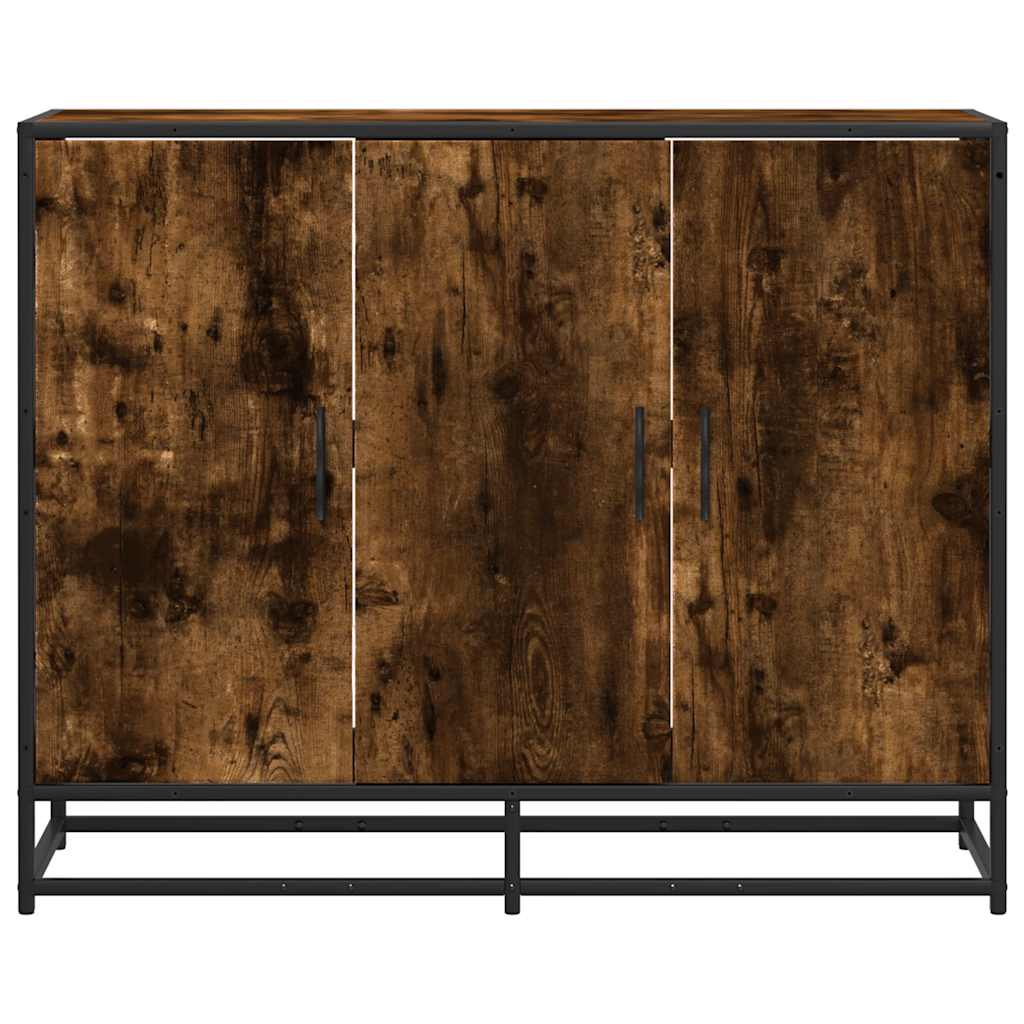 Skjenk røkt eik 94x35x76 cm konstruert tre