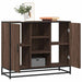 Skjenk brun eik 92x35x76 cm konstruert tre