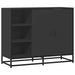 Skjenk svart 92x35x76 cm konstruert tre