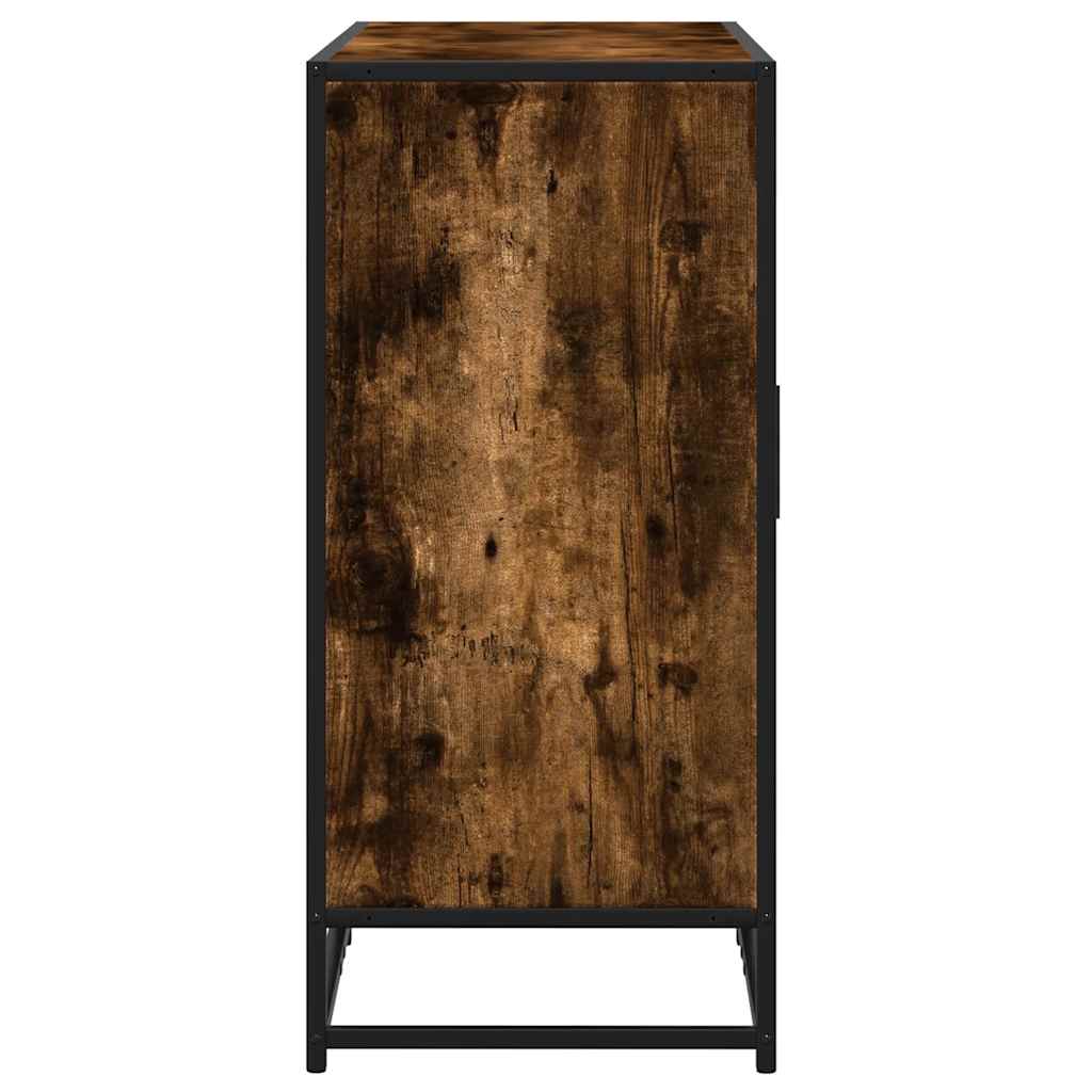 Skjenk røkt eik 92x35x76 cm konstruert tre
