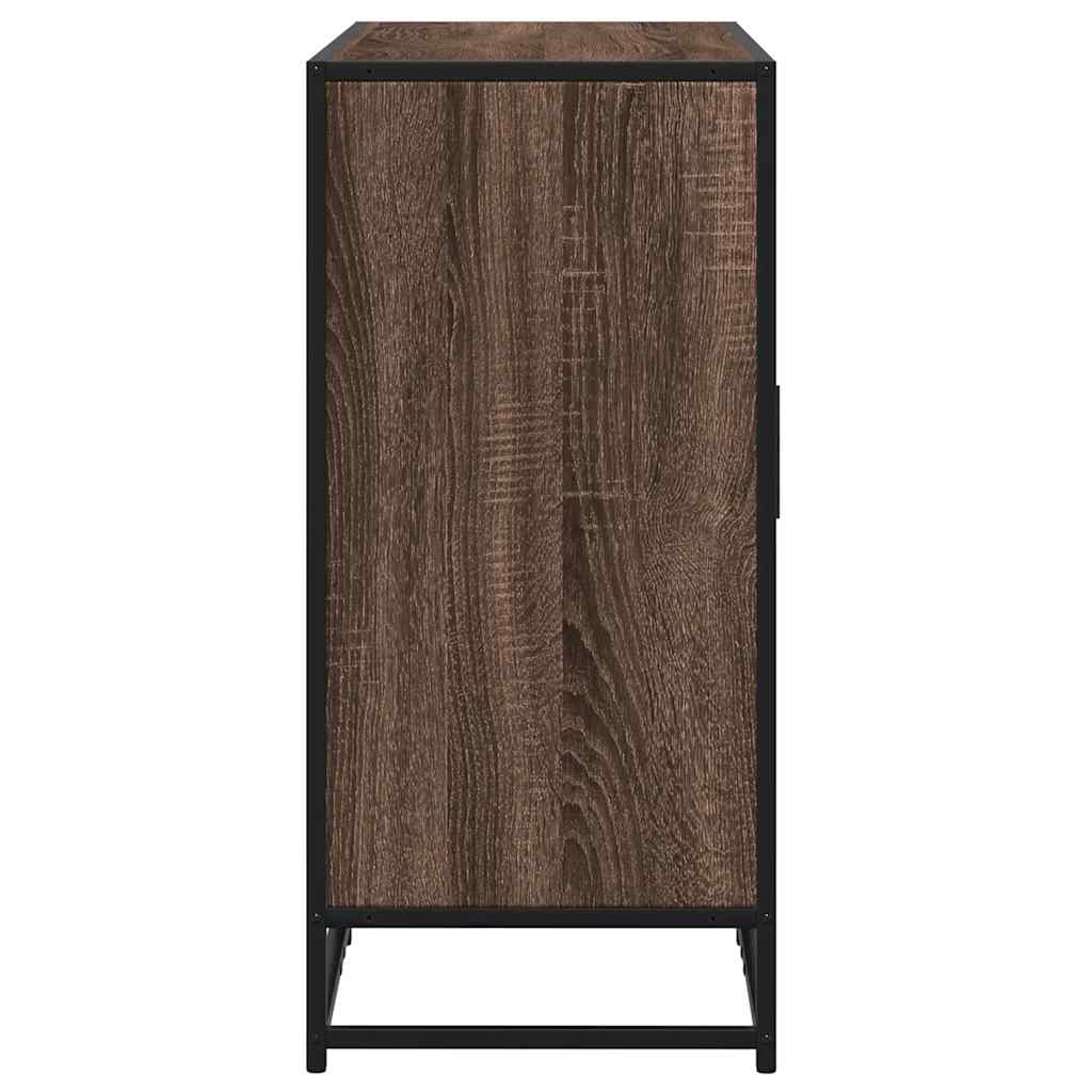 Skjenk brun eik 92x35x76 cm konstruert tre