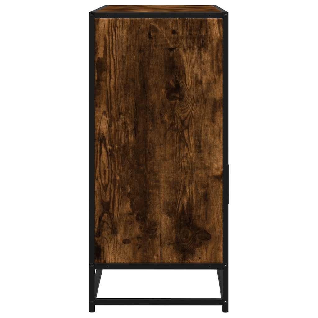 Skjenk røkt eik 100x35x76 cm konstruert tre