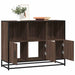 Skjenk brun eik 100x35x76 cm konstruert tre