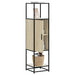 Highboard sonoma eik 35,5x35x139 cm konstruert tre og metall