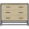 Kommode sonoma eik 70x41x56 cm konstruert tre