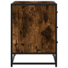 Kommode røkt eik 70x41x56 cm konstruert tre