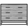 Kommode grå sonoma 70x41x56 cm konstruert tre