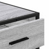 Kommode grå sonoma 70x41x56 cm konstruert tre