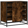 Kommode røkt eik 70x41x70 cm konstruert tre
