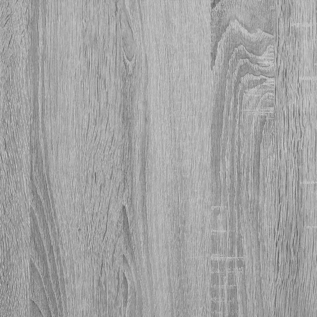 Kommode grå sonoma 70x41x70 cm konstruert tre