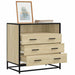 Kommode sonoma eik 70x41x70 cm konstruert tre