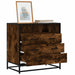 Kommode røkt eik 70x41x70 cm konstruert tre