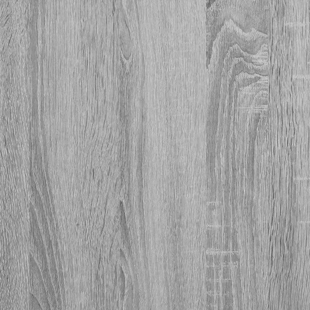 Kommode grå sonoma 70x41x70 cm konstruert tre