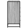 Kommode grå sonoma 70x41x83,5 cm konstruert tre