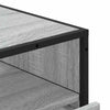 Kommode grå sonoma 70x41x83,5 cm konstruert tre