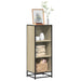 Bokhylle sonoma eik 40x35x107,5 cm konstruert tre