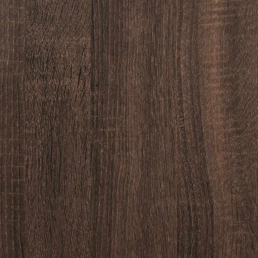 Bokhylle brun eik 40x35x170,5 cm konstruert tre