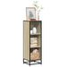 Bokhylle sonoma eik 33,5x33x107,5 cm konstruert tre