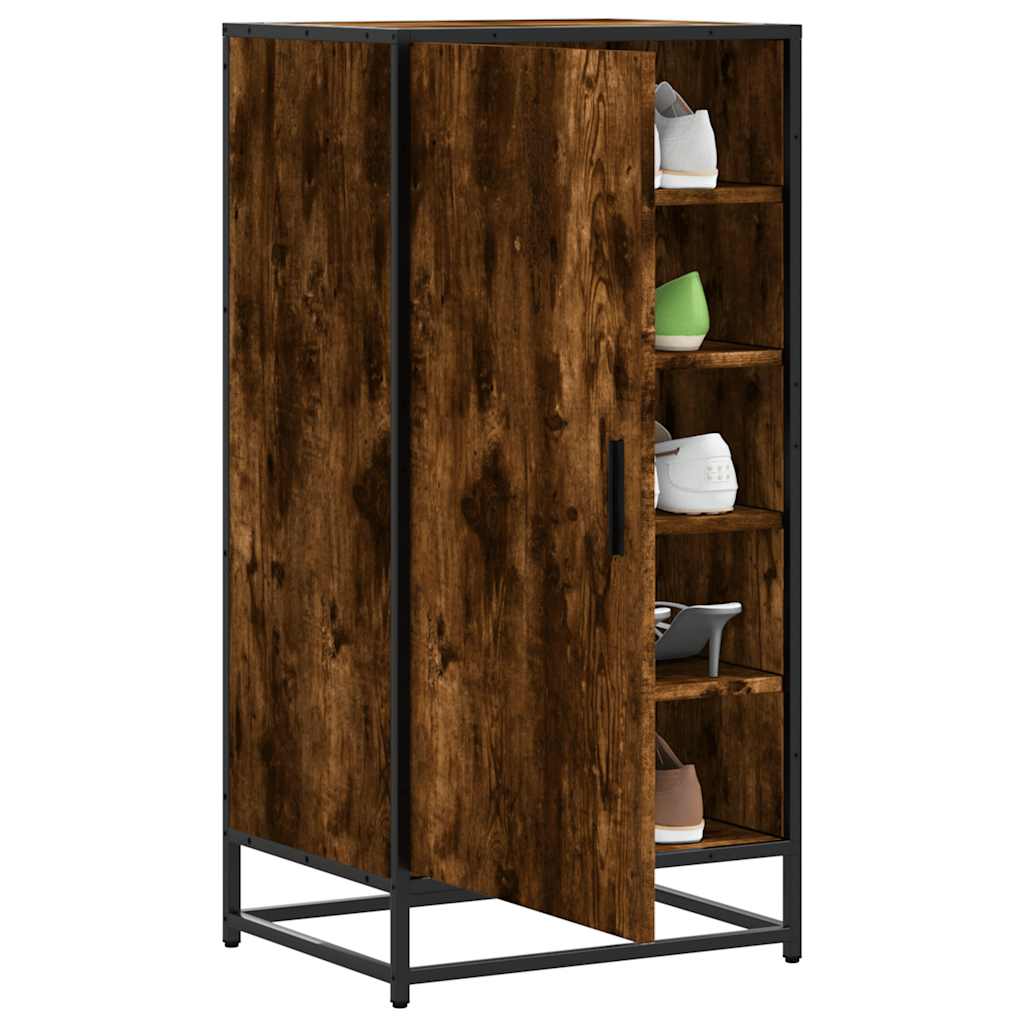 Skohylle røkt eik 48x38x97,5 cm konstruert tre