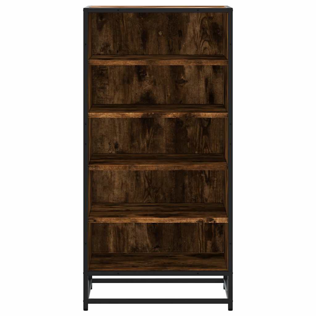 Skohylle røkt eik 48x38x97,5 cm konstruert tre