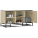 Skobenk sonoma eik 100x40x53,5 cm konstruert tre og metall