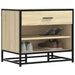 Skobenk sonoma eik 60x40x53,5 cm konstruert tre og metall