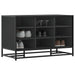 Skobenk svart 84x40x53,5 cm konstruert tre og metall